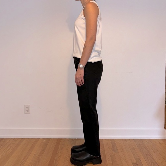 LRL RALPH LAUREN black slim jeans - Picture 3 of 11